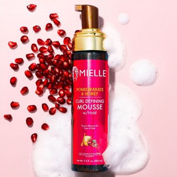 Mielle Pomegranate & Honey Curl Defining Mousse with Hold - 7.5 fl. oz