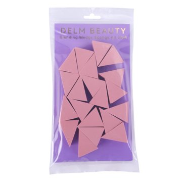 Delm Beauty Blending Wedge Makeup Sponges, 20 ct