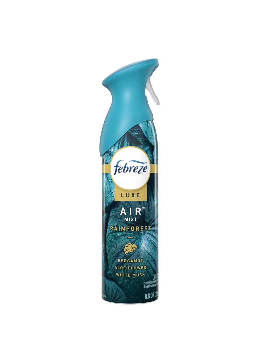 Febreze Luxe Air Mist Odor Eliminating Spray - Rainforest; image 1 of 2