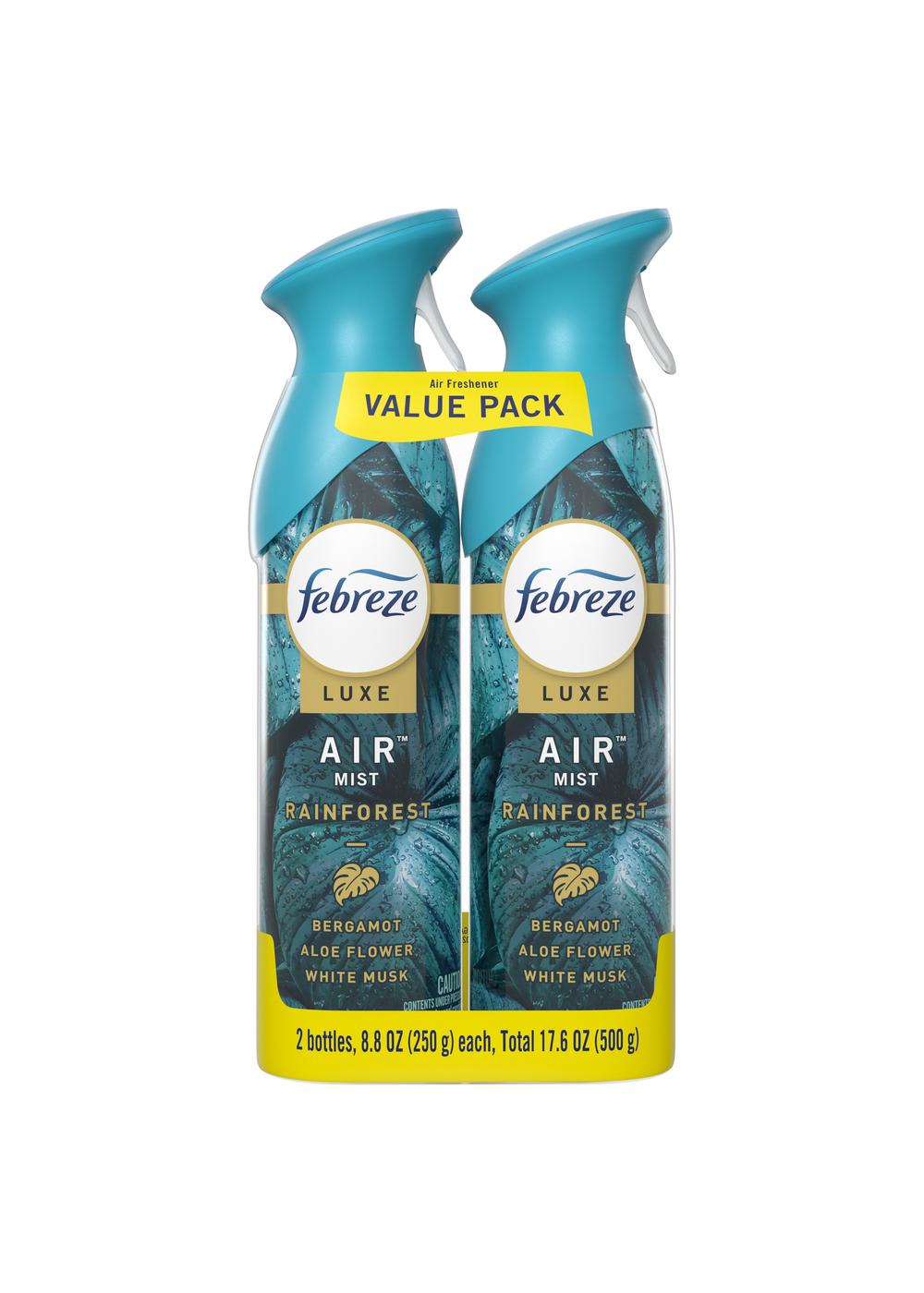 Febreze Luxe Odor Eliminating Air Mist Value Pack - Rainforest ; image 1 of 2