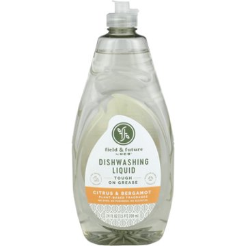 Field & Future by H-E-B Dishwashing Liquid - Citrus & Bergamot, 24 oz