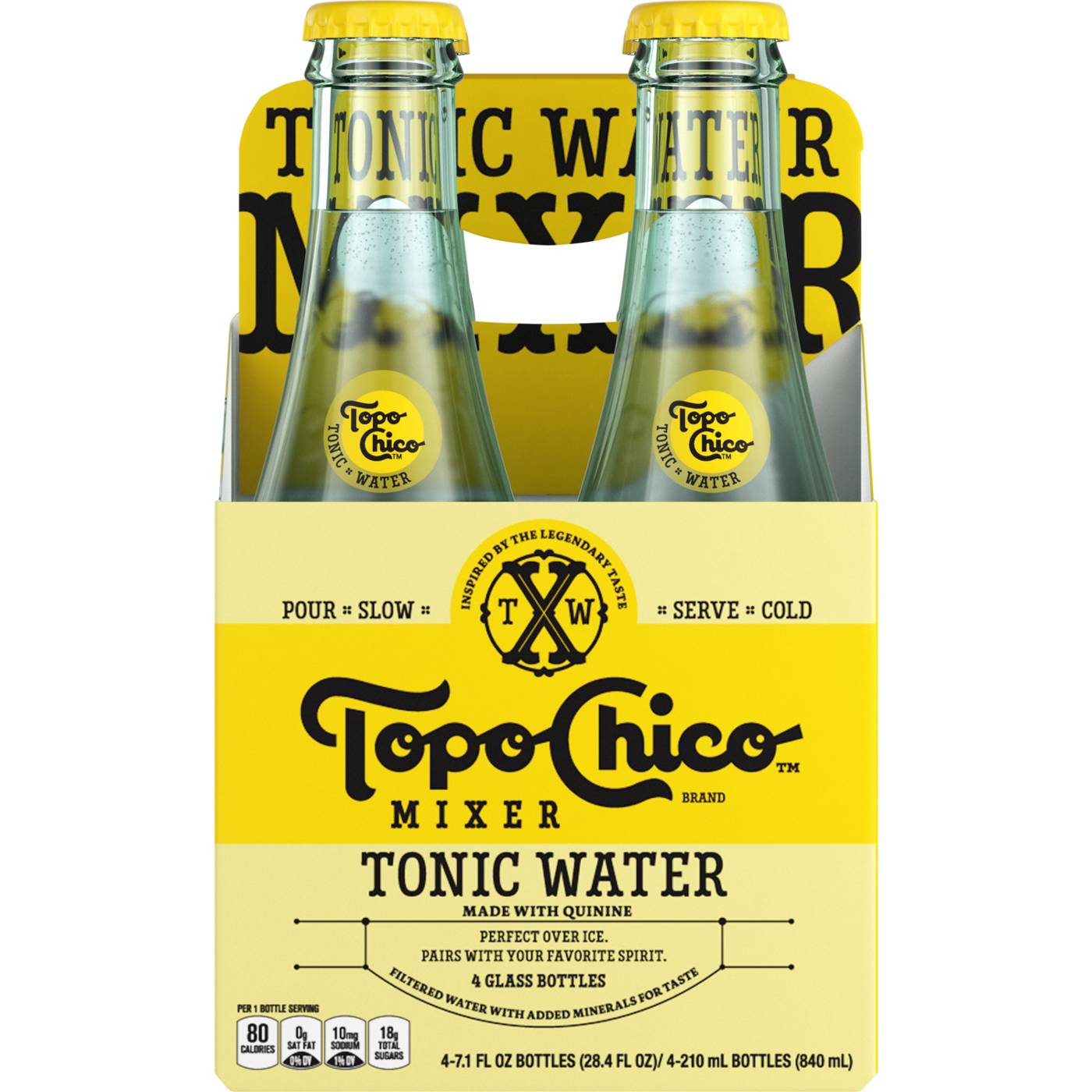 Topo Chico Mixer Club Soda Glass Bottles; image 1 of 4