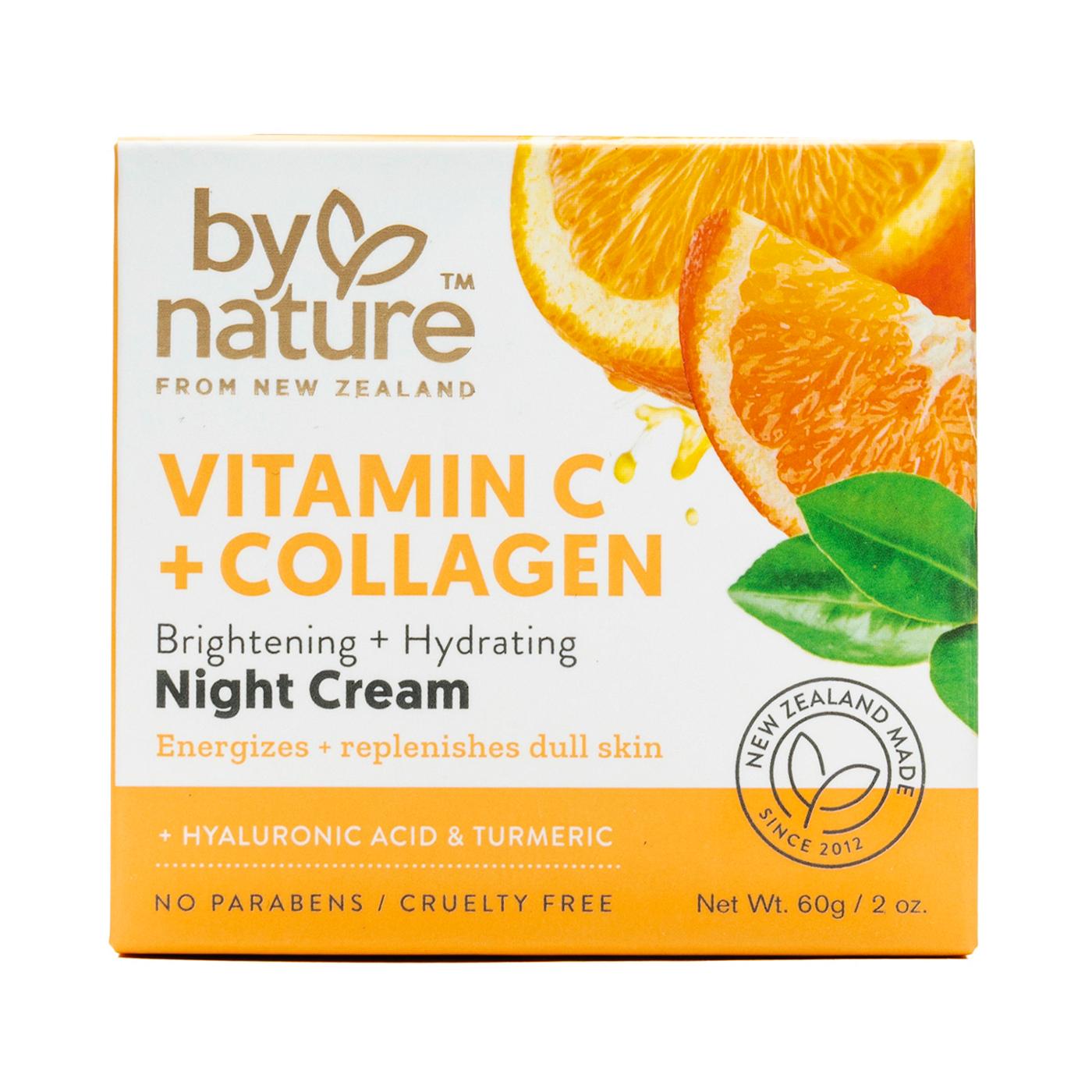 by nature Vitamin C + Collagen Night Cream; image 1 of 4