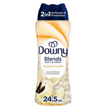 Downy Blends In-Wash Laundry Scent Booster Beads, Toasted Vanilla Scent, 24.5 oz