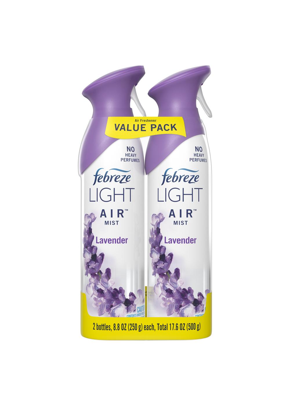 Febreze Light Air Odor-Eliminating Spray Value Pack - Lavender; image 1 of 3