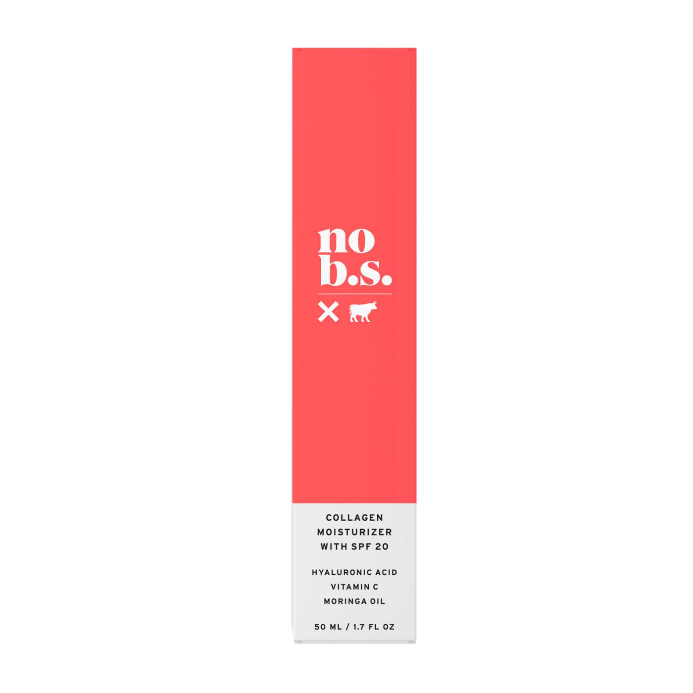 No B.S. Collagen Moisturizer With SPF 20; image 1 of 9