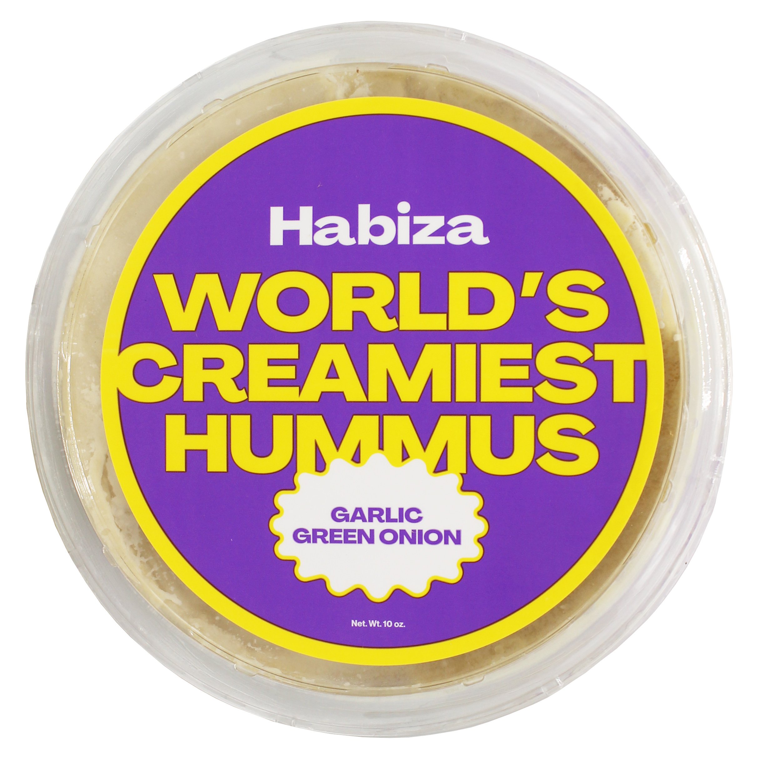 Habiza Garlic Green Onion Hummus, 10 oz | Central Market - Really