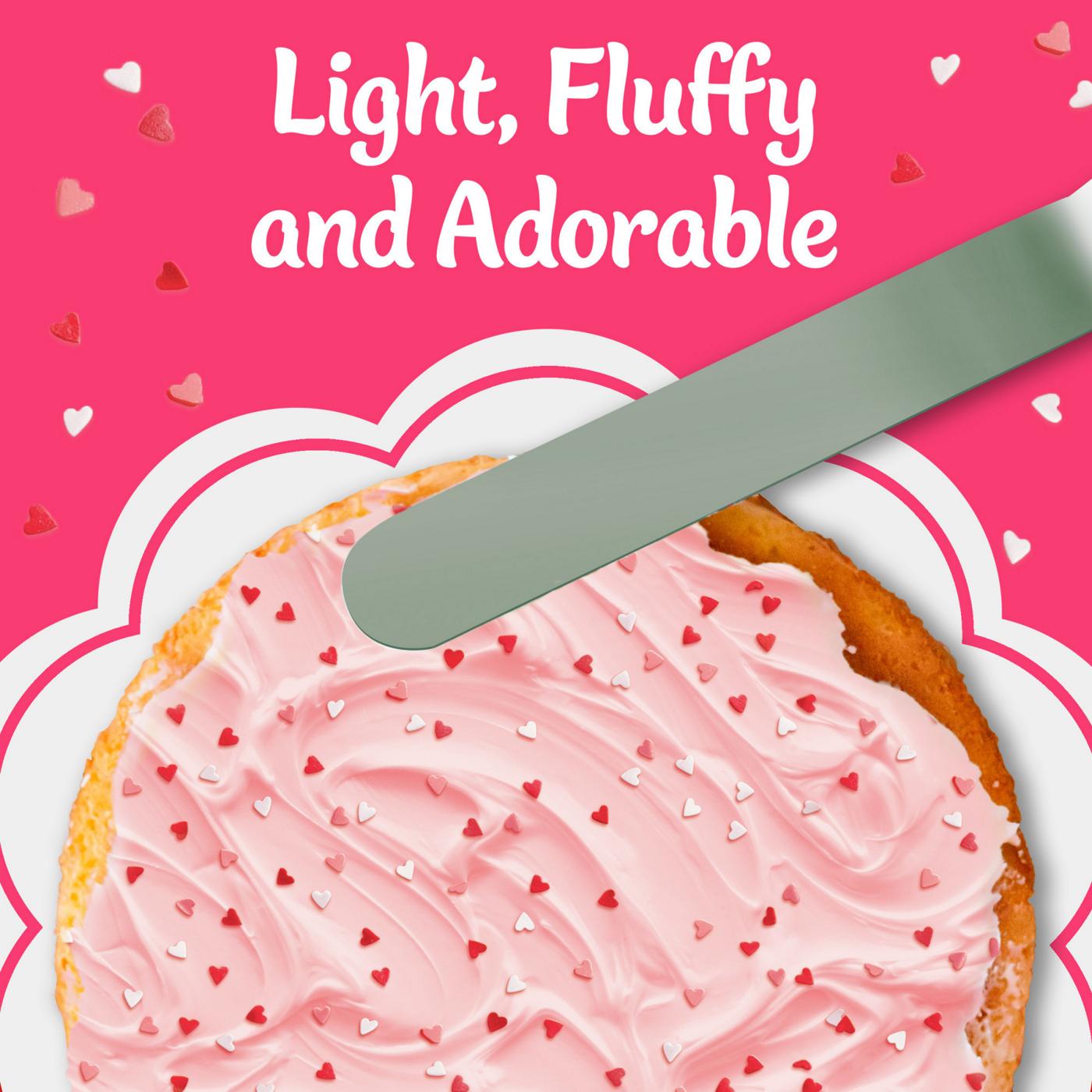 Pillsbury Whipped Funfetti Frosting - Strawberries & Cream; image 2 of 9