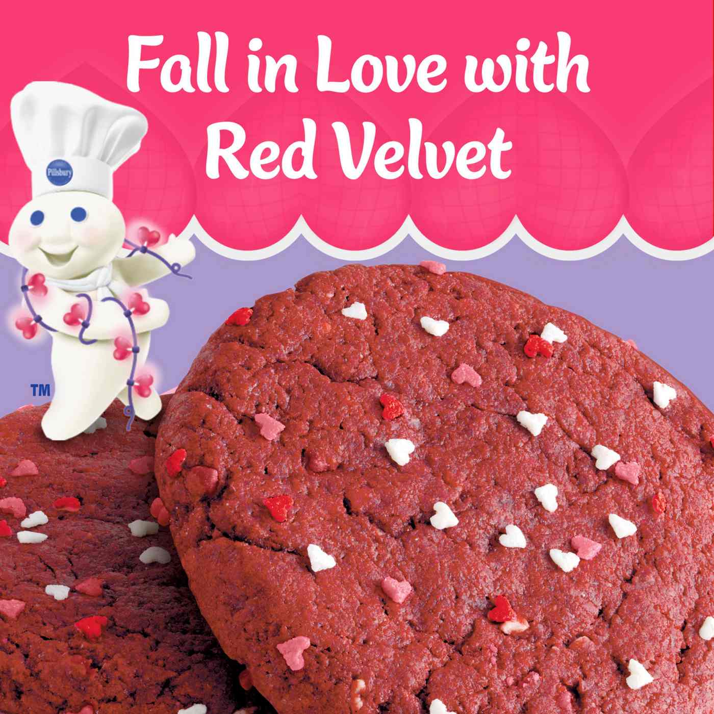 Pillsbury Funfetti Cookie Mix - Red Velvet; image 7 of 9