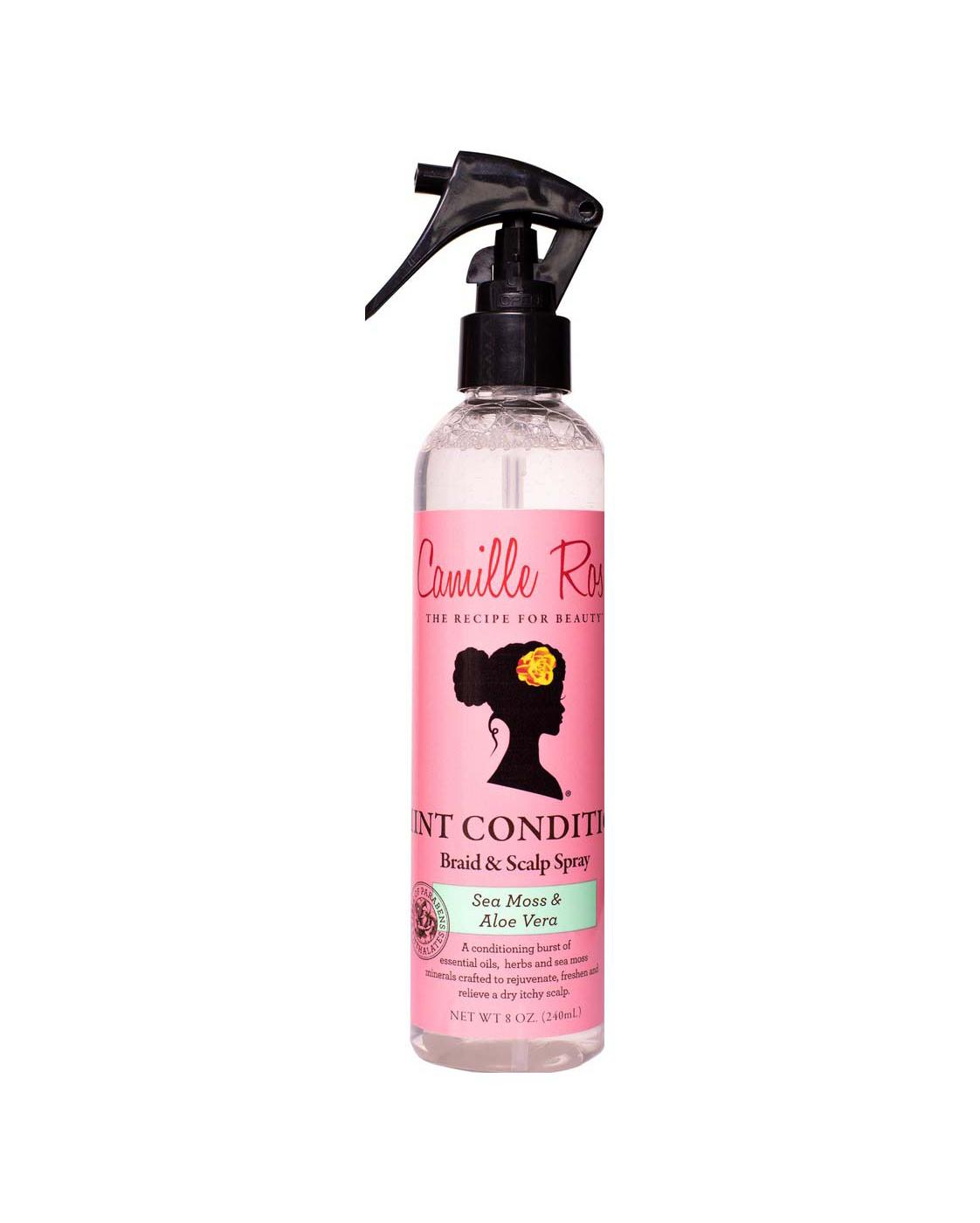 Camille Rose Mint Conditioner Braid & Scalp Spray - Sea Moss & Aloe Vera; image 1 of 2