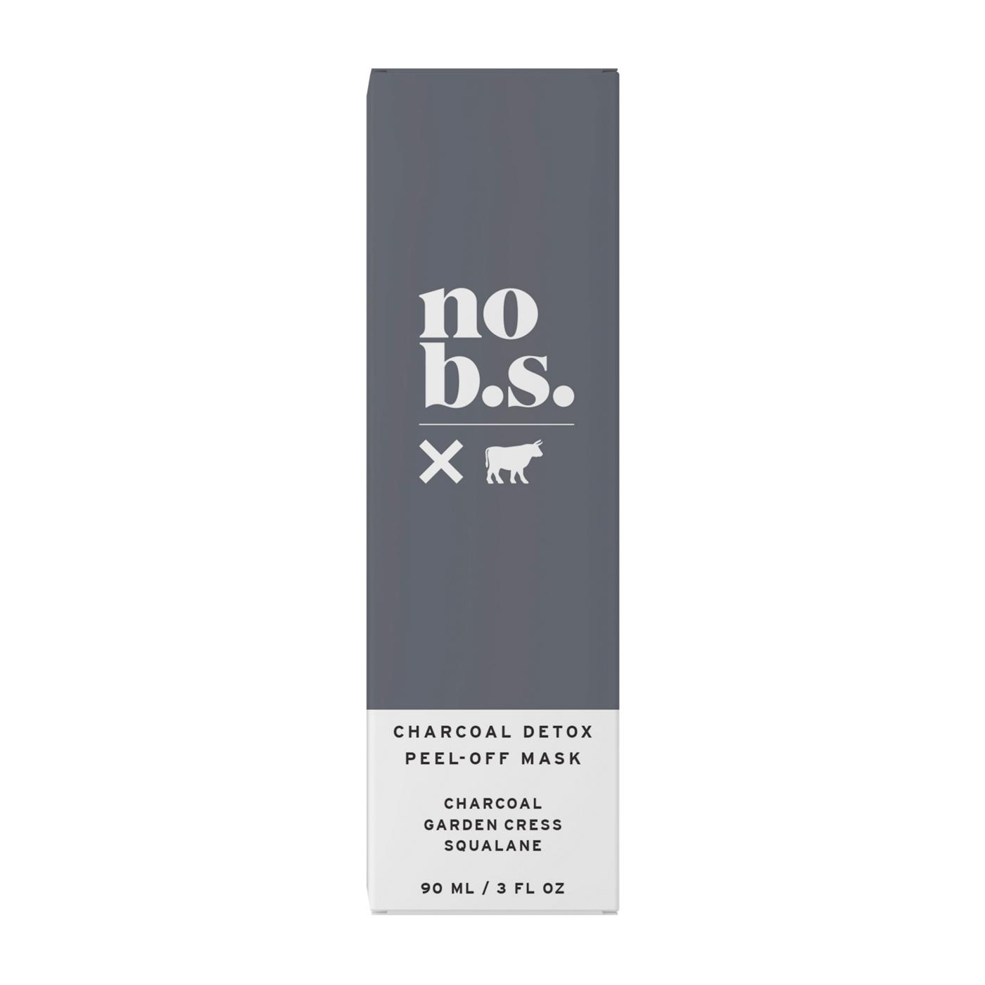 No B.S. Charcoal Detox Peel Off Mask; image 1 of 6