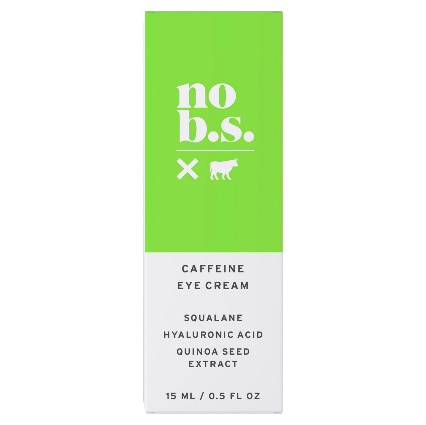 No B.S. Caffeine Eye Cream; image 1 of 9