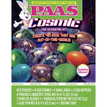 PAAS Cosmic Easter Egg Decorating Kit