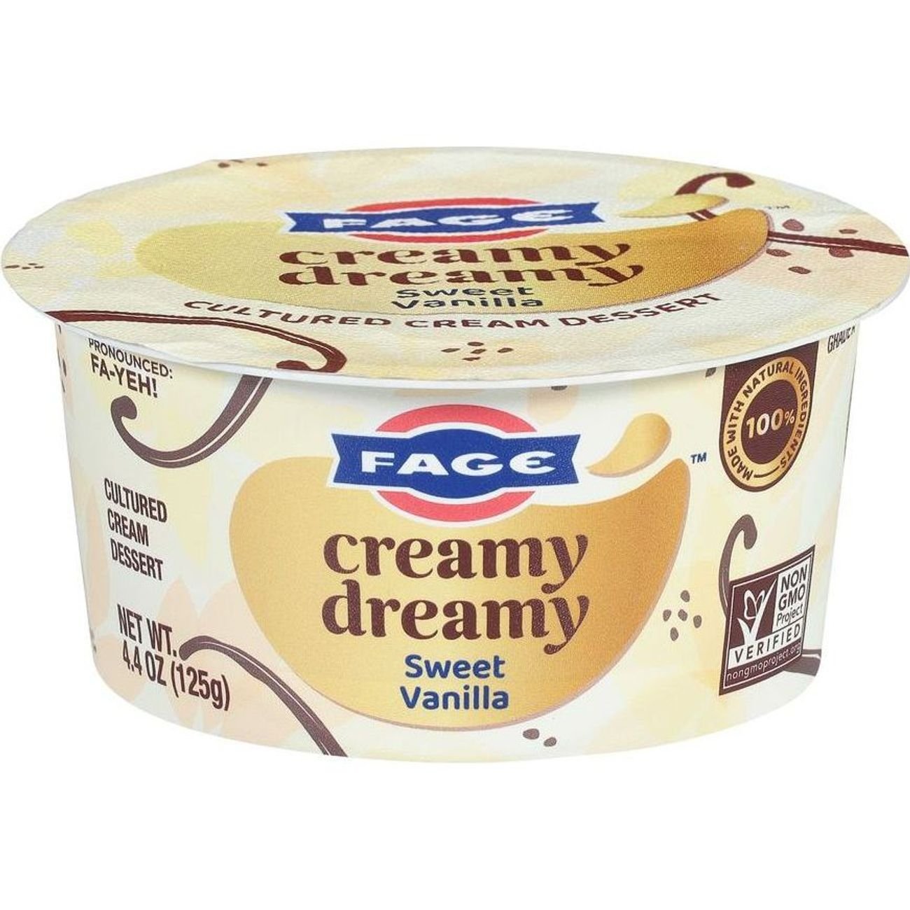 Fage Creamy Dreamy Cream Dessert - Sweet Vanilla - Shop Yogurt at H-E-B