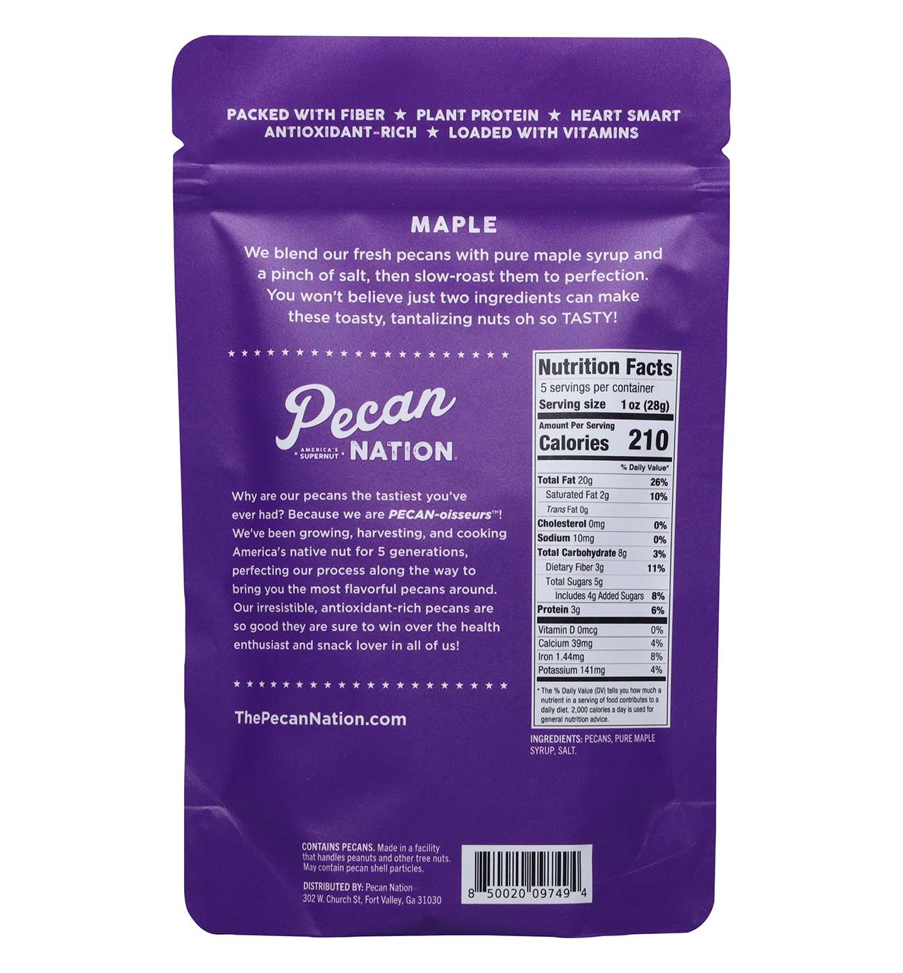 Pecan Nation Pecans - Maple; image 2 of 4