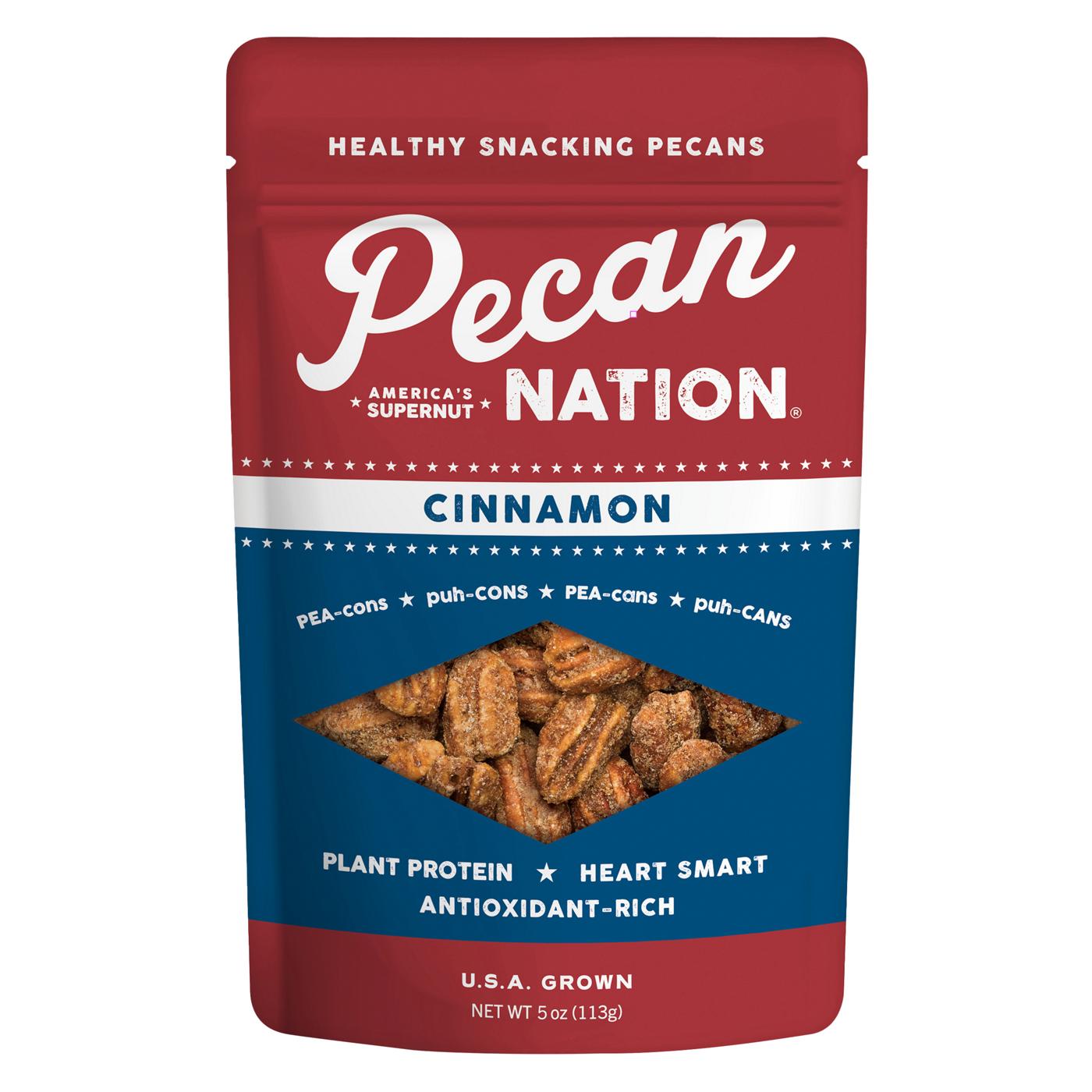 Pecan Nation Pecans - Cinnamon; image 1 of 4