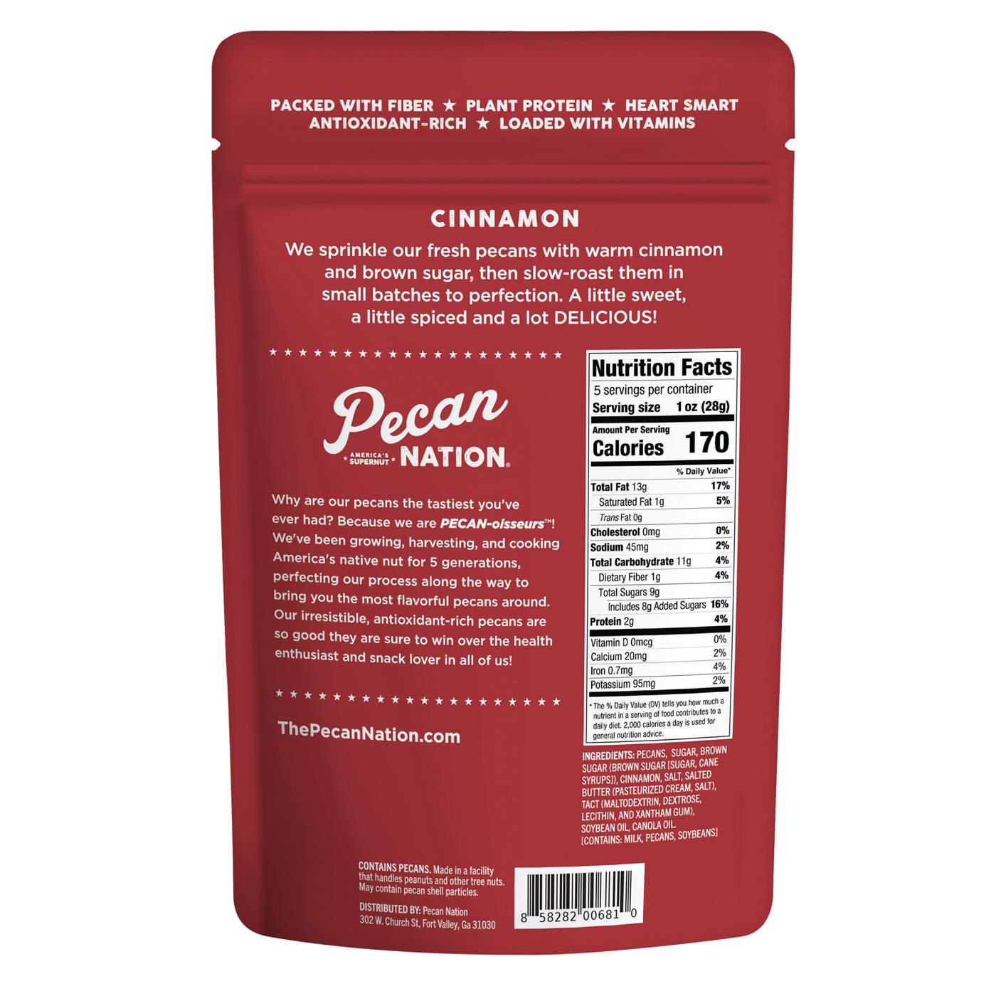 Pecan Nation Pecans - Cinnamon; image 2 of 4