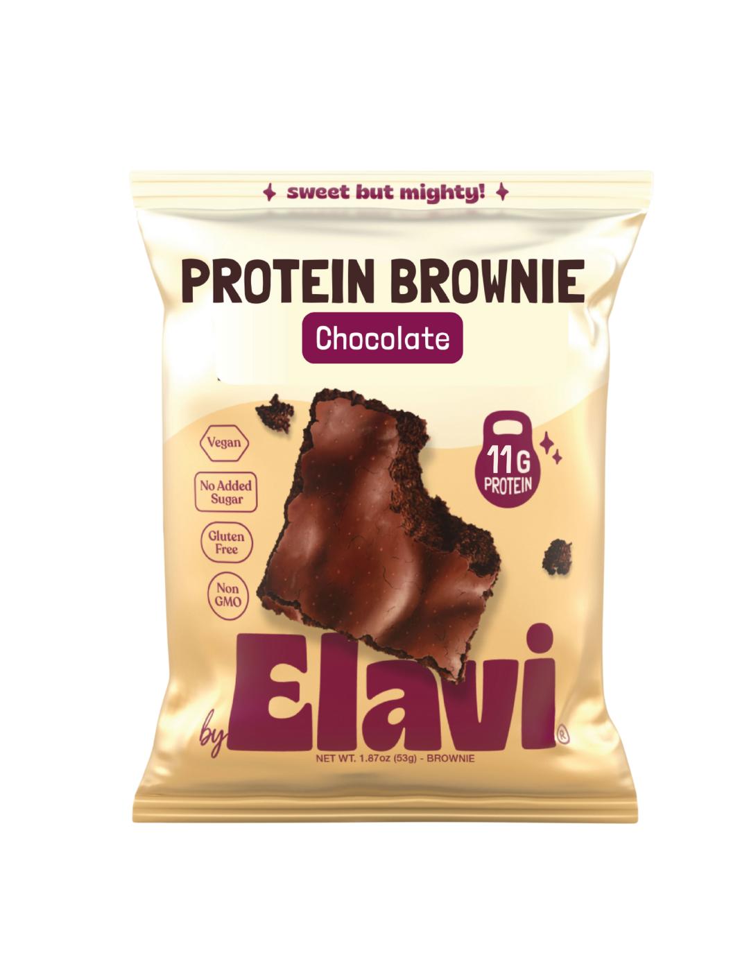 Elavi Chocolate Protein Brownie; image 1 of 5