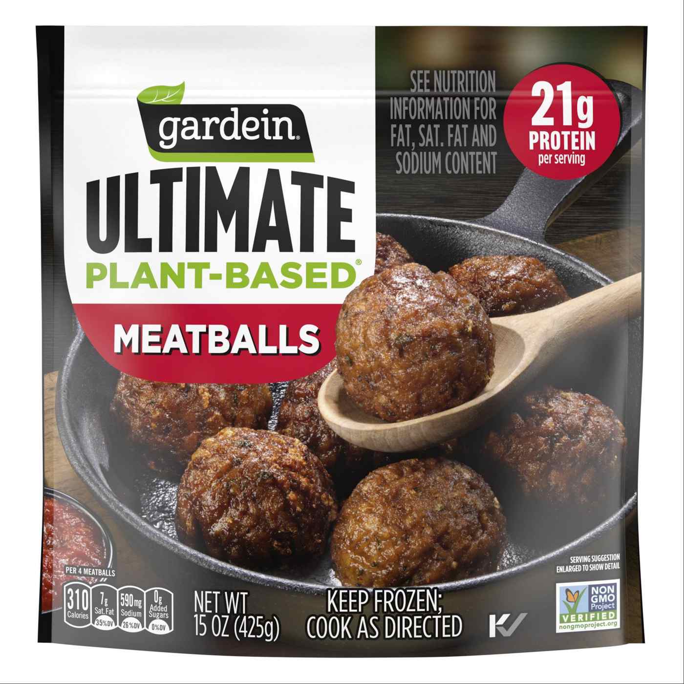 Gardein Ultimate Plant-Based Meatballs; image 1 of 2