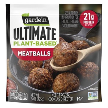 Gardein Ultimate Plant-Based Meatballs, 15 oz