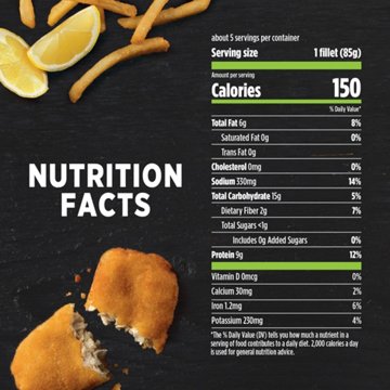 Gardein Ultimate Plant-Based Vegan Crispy Breaded F'sh Filets, 15 oz