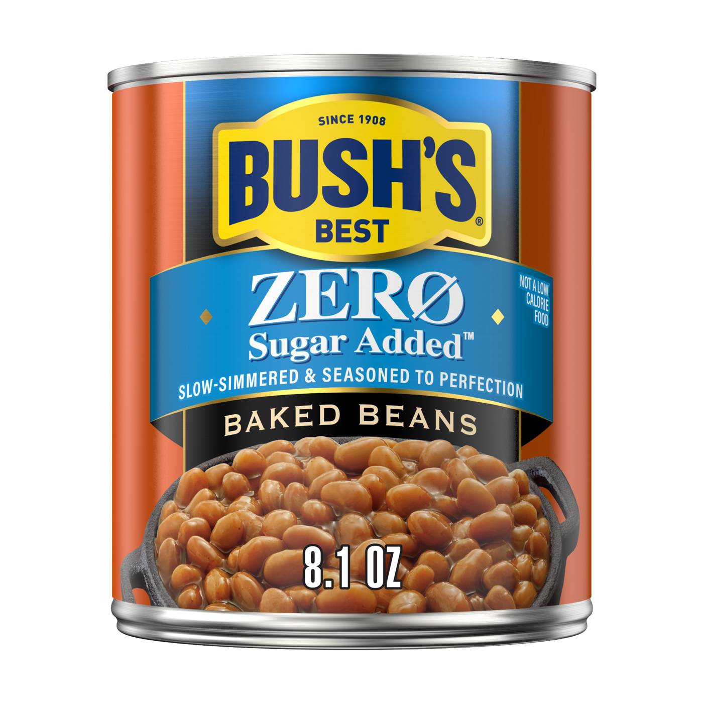 Bush's Best Zero Sugar Added Baked Beans; image 1 of 3