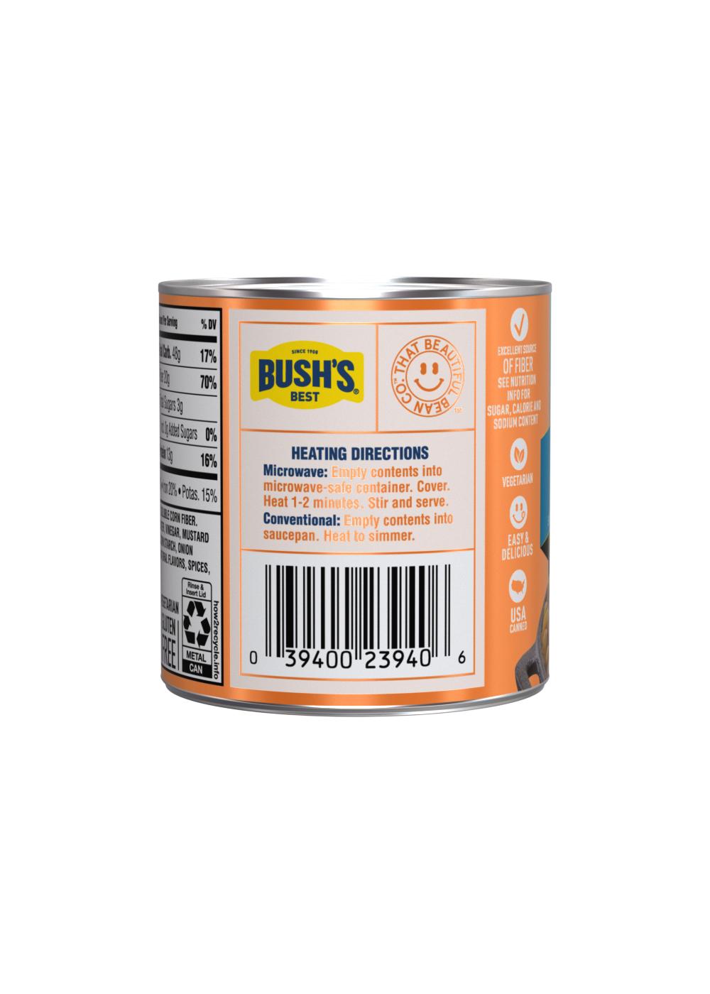 Bush's Best Zero Sugar Added Baked Beans; image 2 of 3