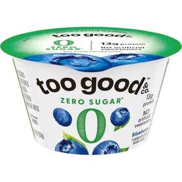 Too Good & Co. Zero Sugar Greek Yogurt - Blueberry