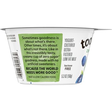Too Good & Co. Zero Sugar Greek Yogurt - Blueberry