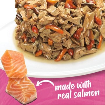 Beneful Purina Small Breed High Protein Wet Dog Food With Gravy IncrediBites - Real Salmon