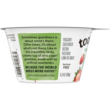 Too Good & Co. Zero Sugar Greek Yogurt - Strawberry