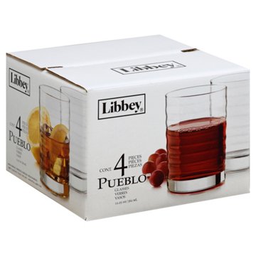 Libbey Pueblo Glass Set, 4 pk, 12.25 oz