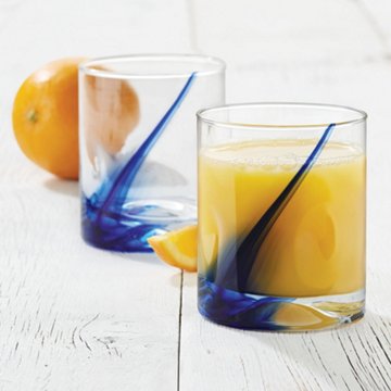 Libbey Impressions Blue Ribbon Glass Set, 4 pk, 12.5 oz