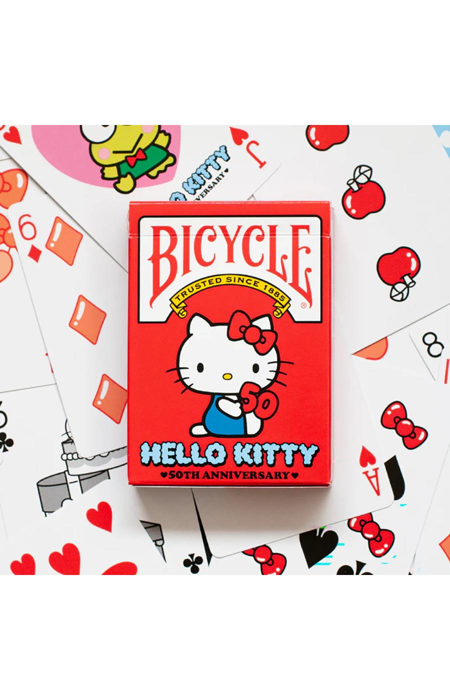 Bicycle Hello Kitty 50th Anniversary Playing Cards; image 4 of 4