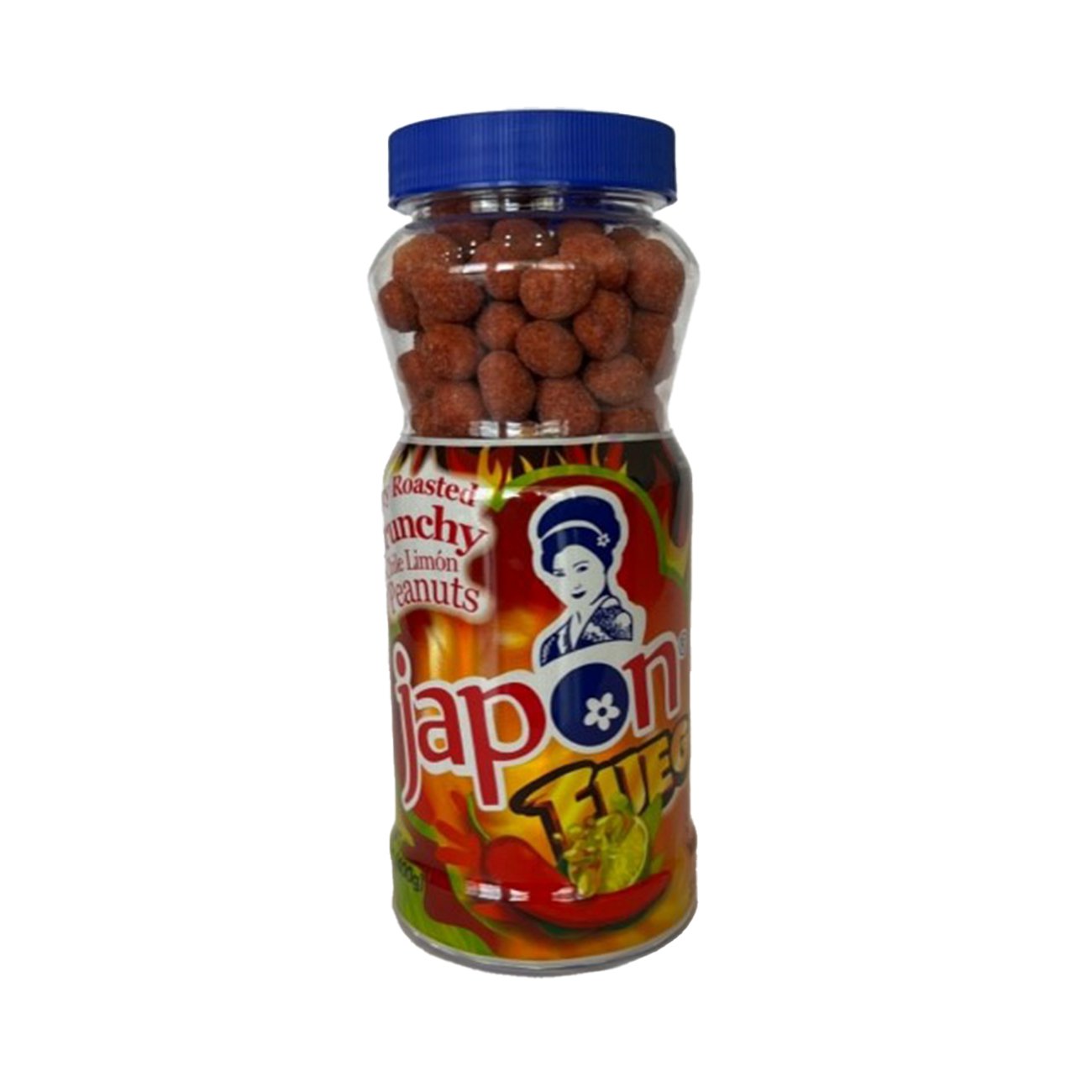 Japon Dry Roasted Peanuts - Fuego Chile Limón, 14.1 oz | Low