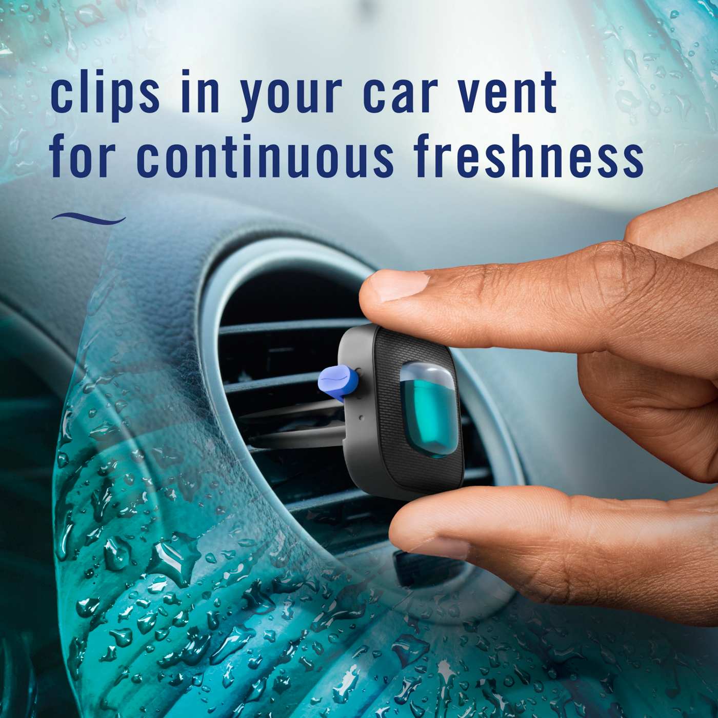 Febreze Car Luxe Clips - Rainforest; image 5 of 10