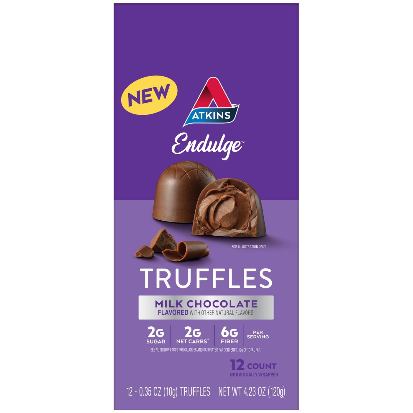 Atkins Endulge Truffles - Milk Chocolate; image 1 of 2