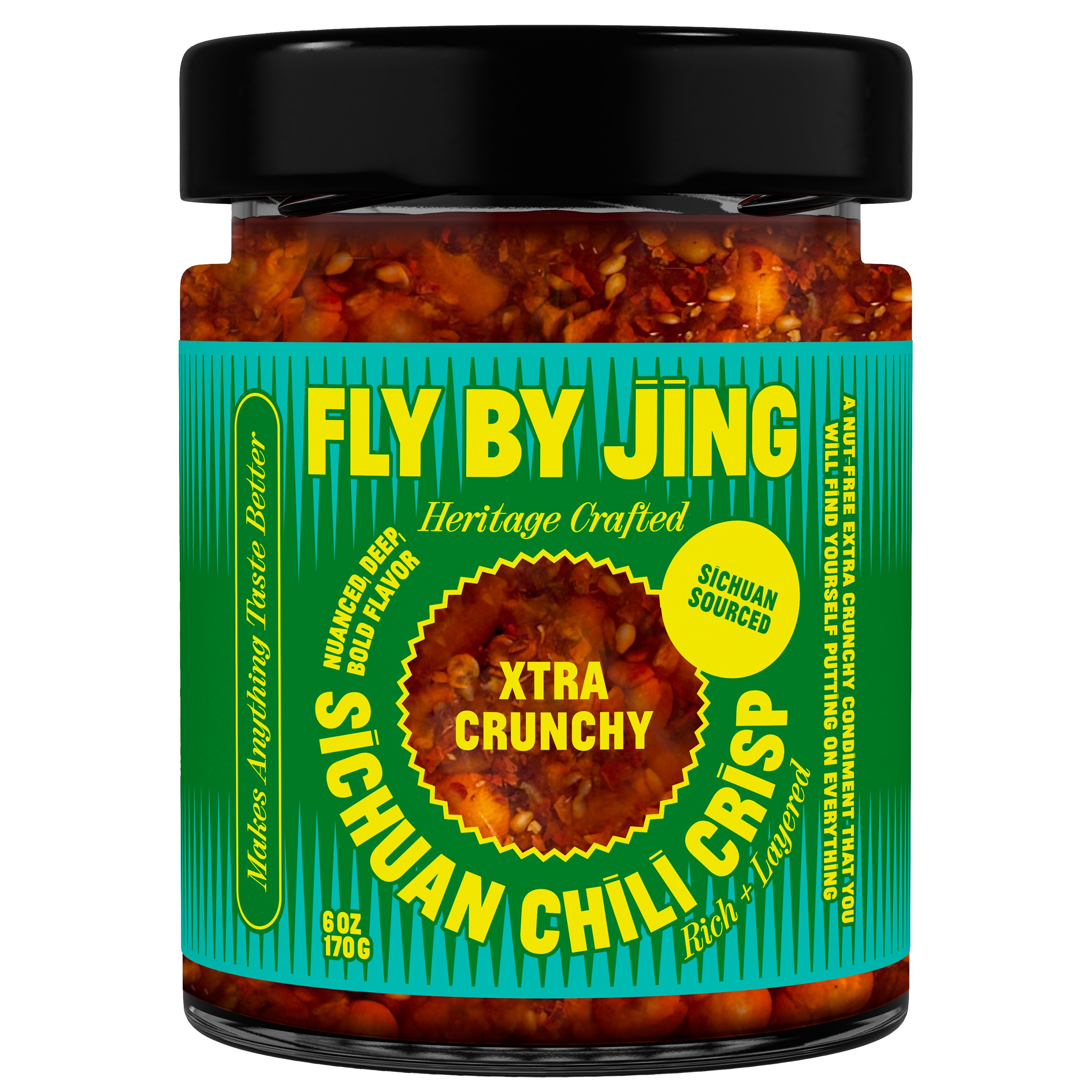 Fly By Jing Xtra Crunchy Sichuan Chili Crisp - Shop Specialty
