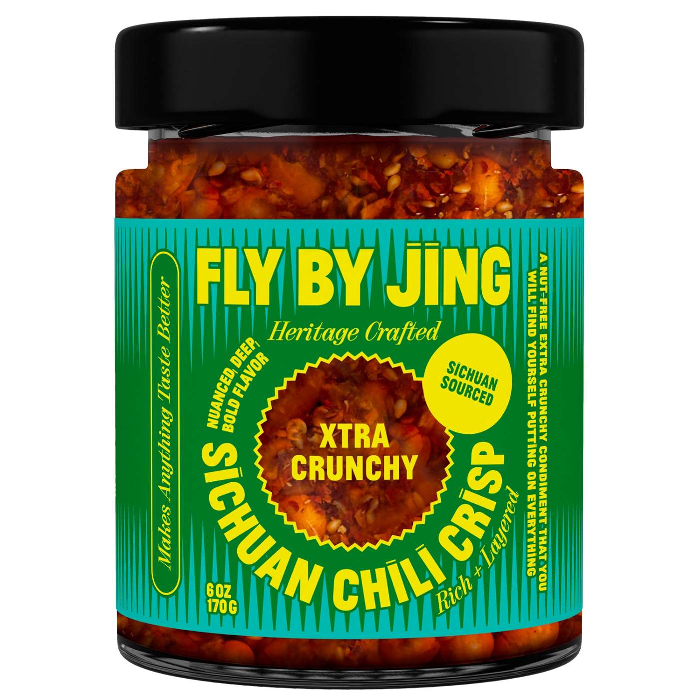 Fly By Jing Xtra Crunchy Sichuan Chili Crisp; image 1 of 4