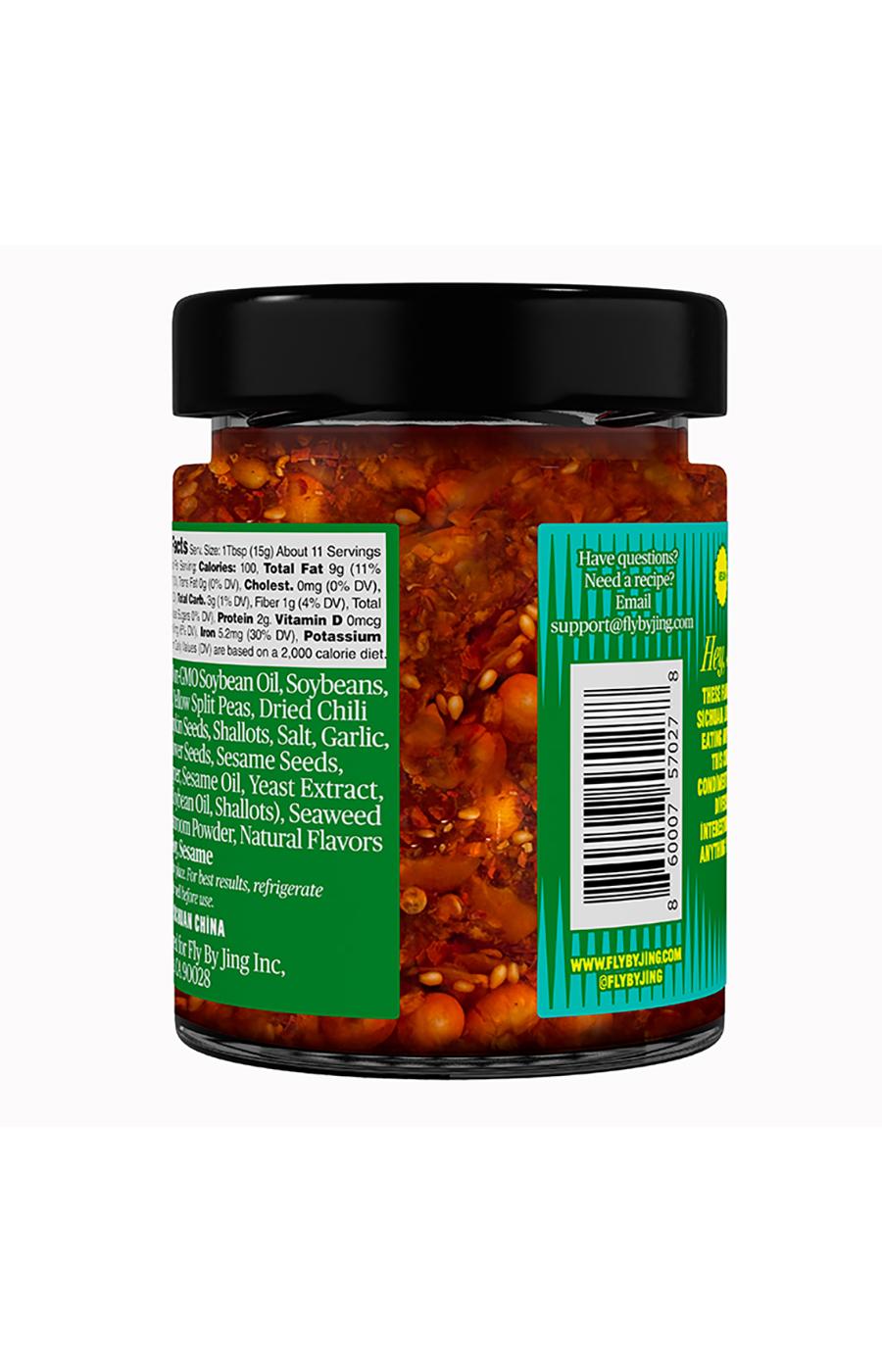 Fly By Jing Xtra Crunchy Sichuan Chili Crisp; image 4 of 4