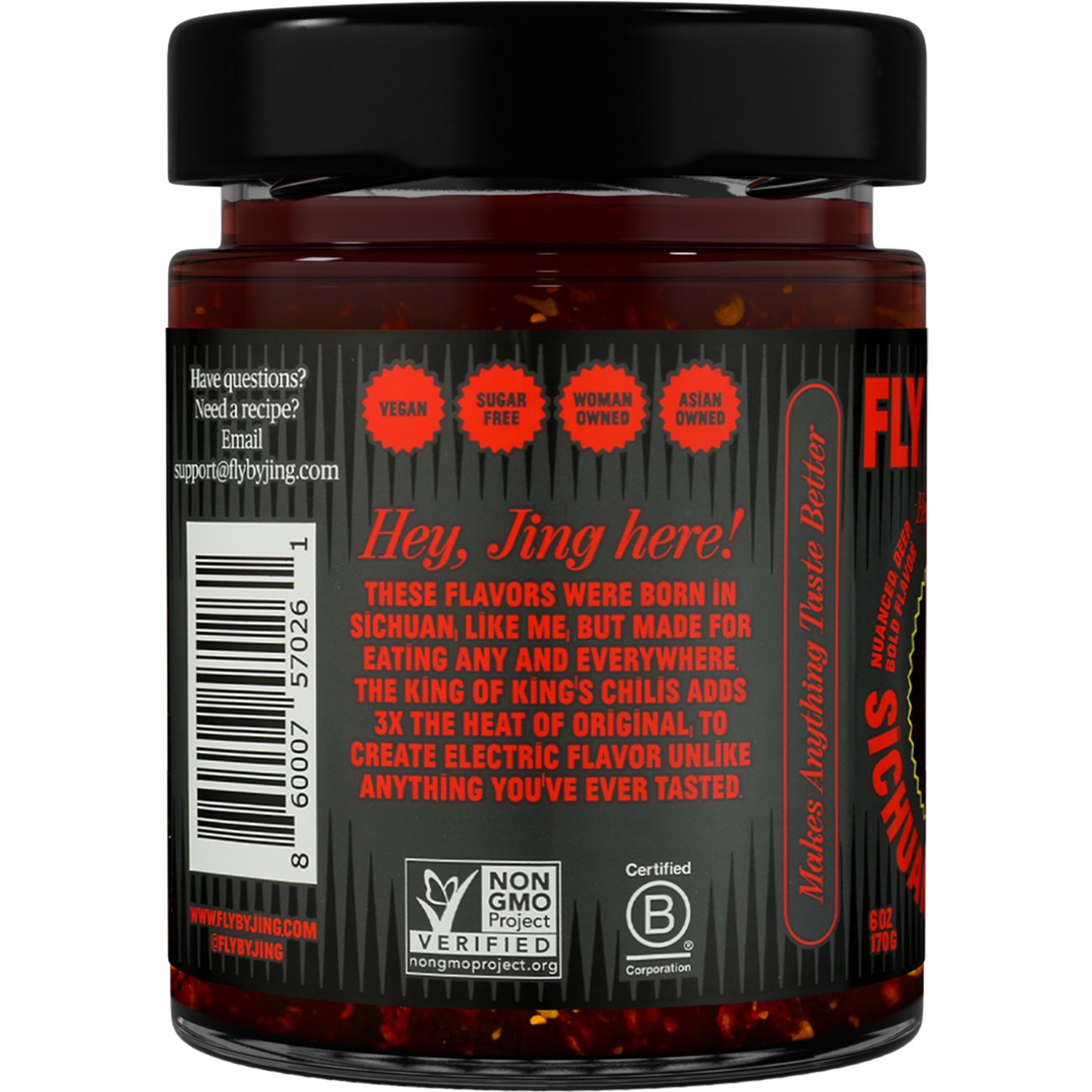 Fly By Jing Xtra Spicy Sichuan Chili Crisp Hot Sauce - Shop Hot