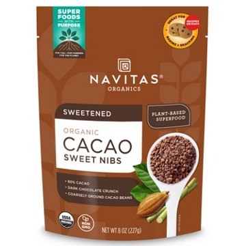 Navitas Organics Sweetened Cacao Nibs