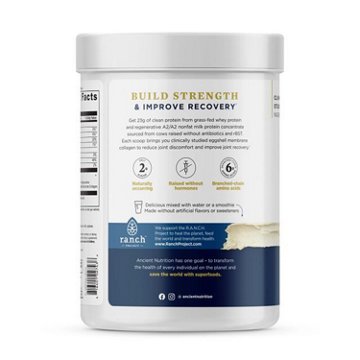 Ancient Nutrition Whey Protein - Vanilla Bean