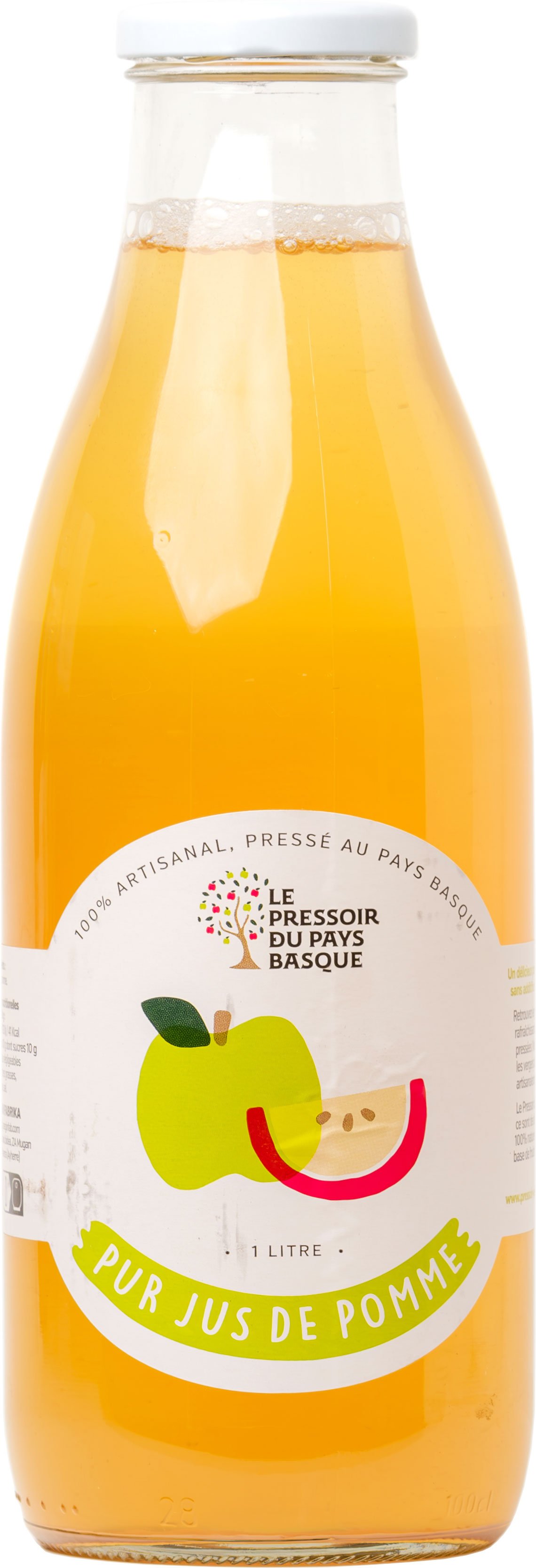 Le Pressoir Du Pays Basque Apple Juice, 33.8 oz | Central Market ...