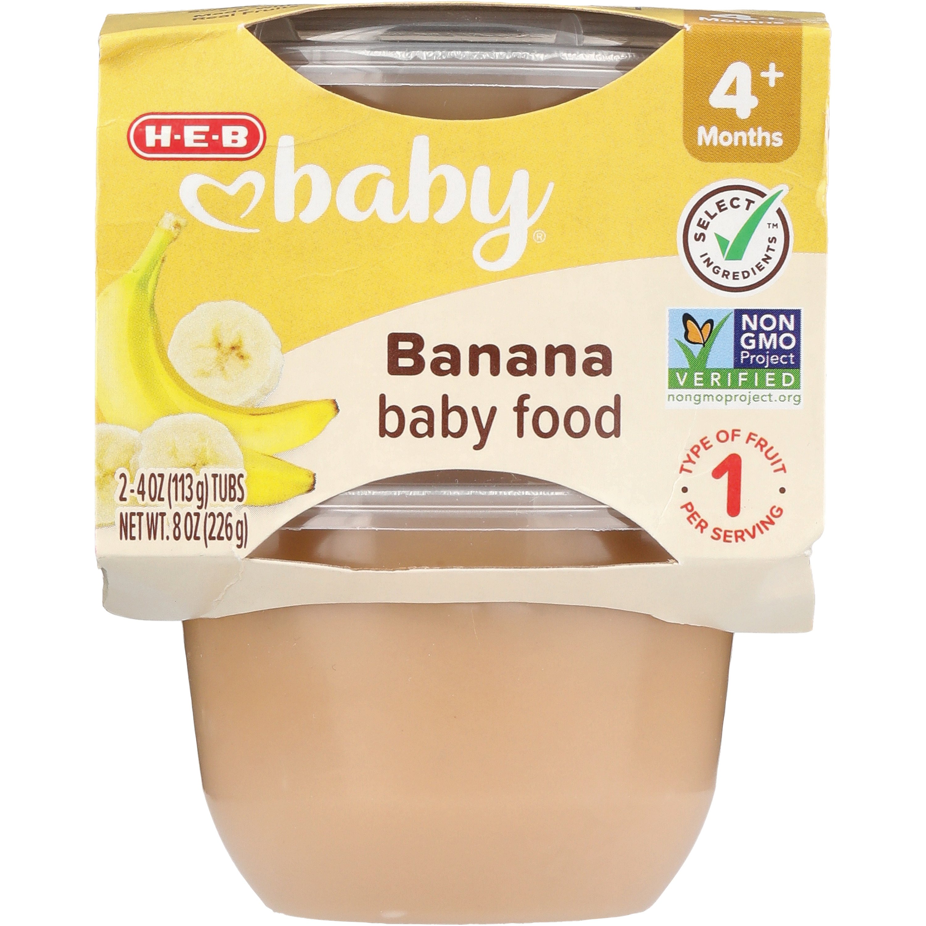 Beech-Nut Naturals Baby Food - Banana, 4 oz | Joe V's Smart