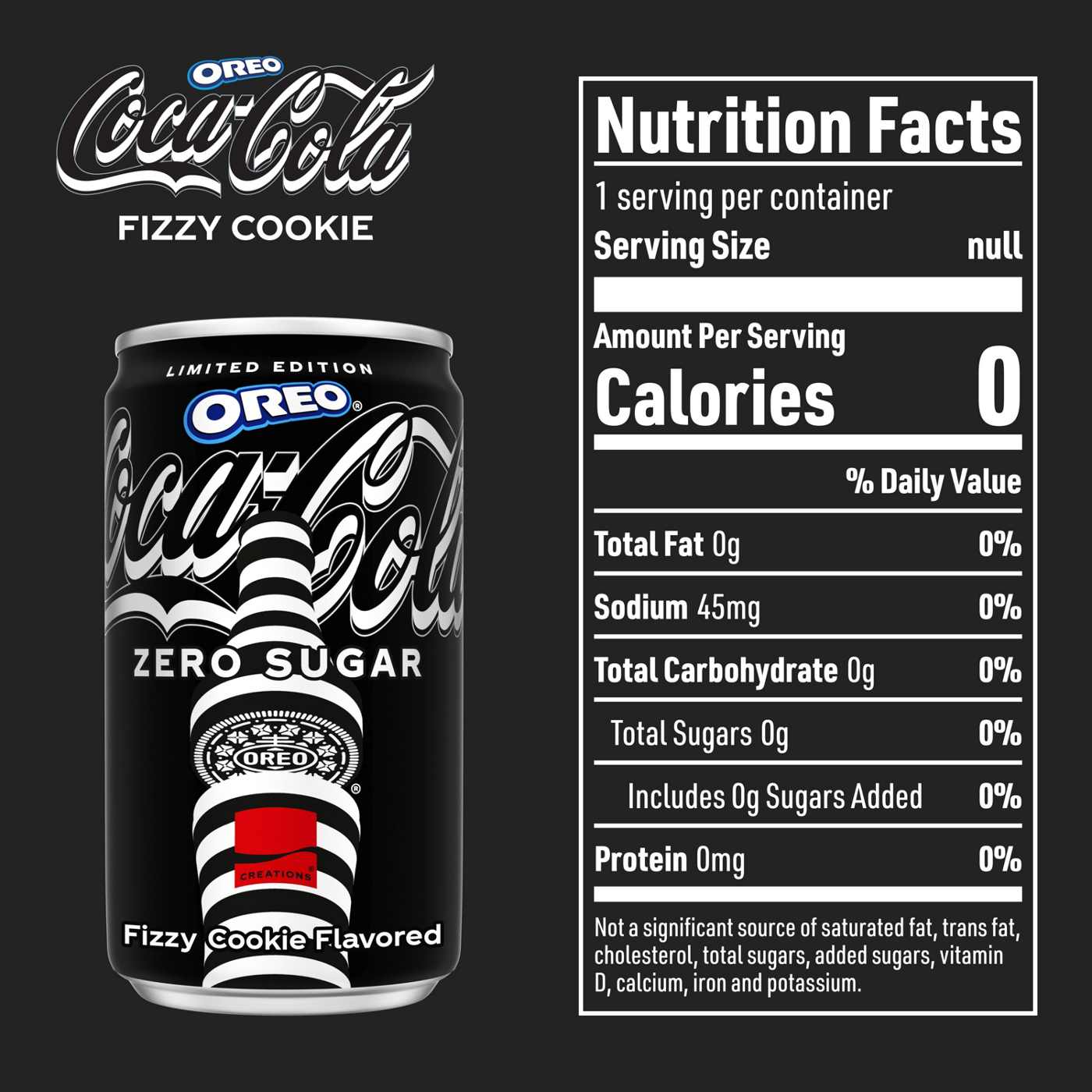 Coca-Cola Coke Zero Sugar Oreo 6 Pack Mini Cans; image 3 of 7