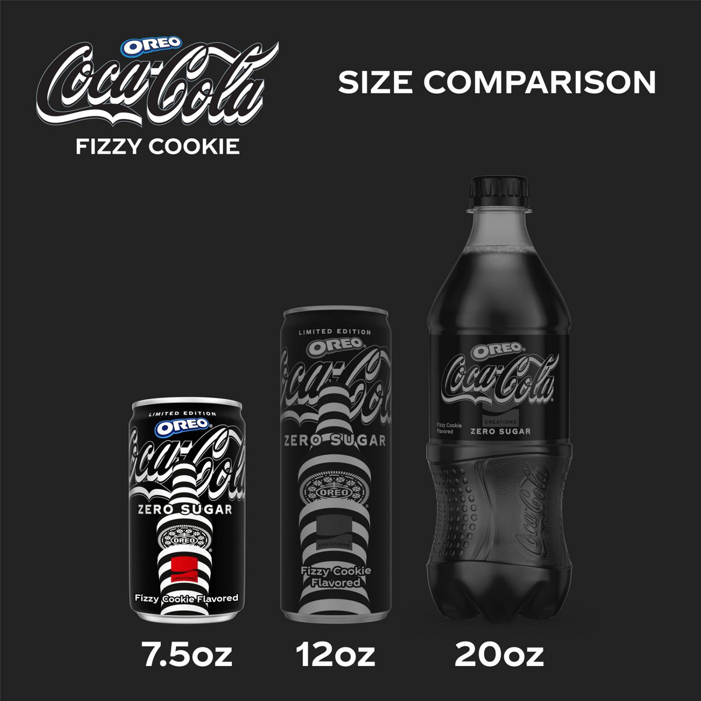 Coca-Cola Coke Zero Sugar Oreo 6 Pack Mini Cans; image 4 of 7