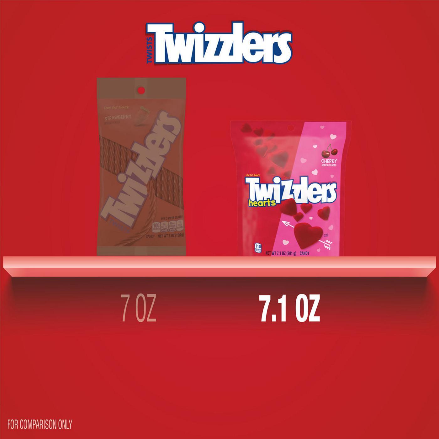 Twizzlers Cherry Hearts Valentine's Candy; image 3 of 7