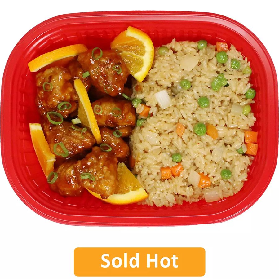 H-E-B Sushiya Orange Chicken Fried Rice Bowl (Sold Hot), 20.8 oz