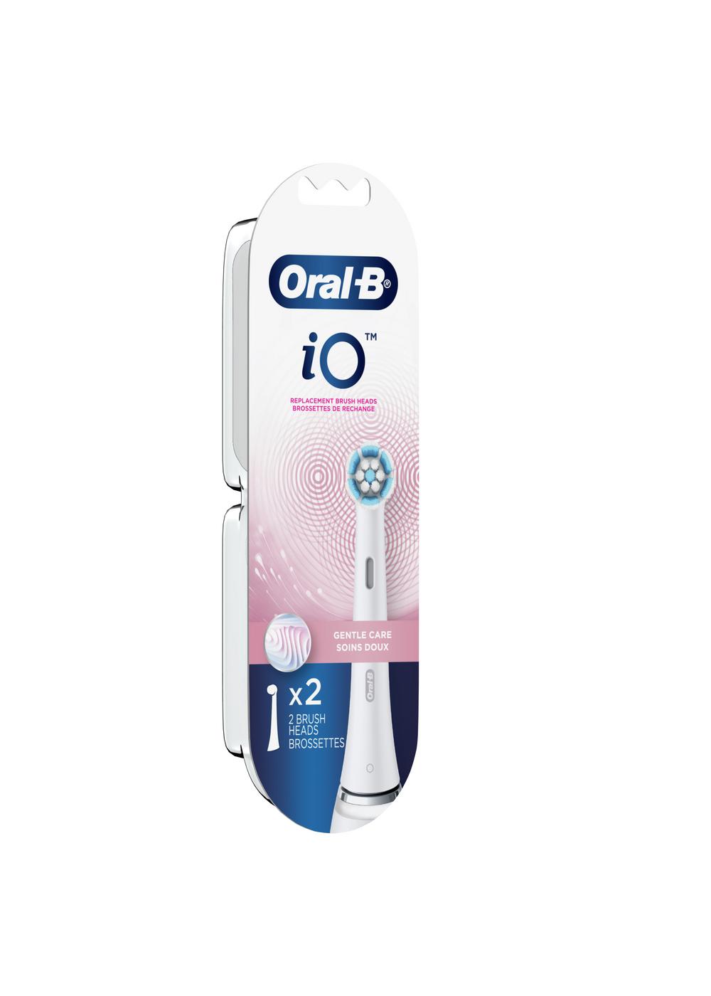 Oral-B iO Gentle Care Replacement Electric Toothbrush Heads; image 3 of 3